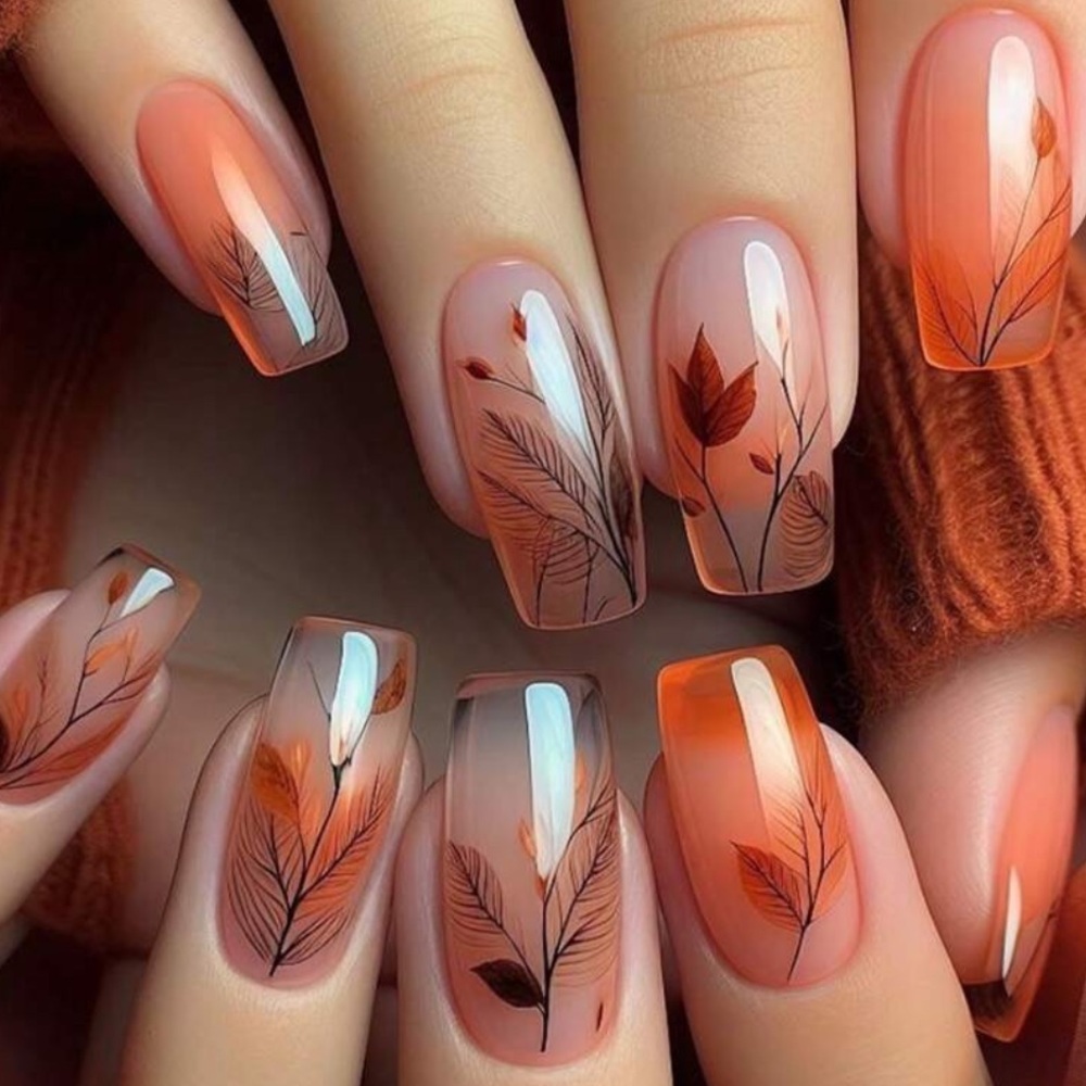 Fall Autumn Nail Set